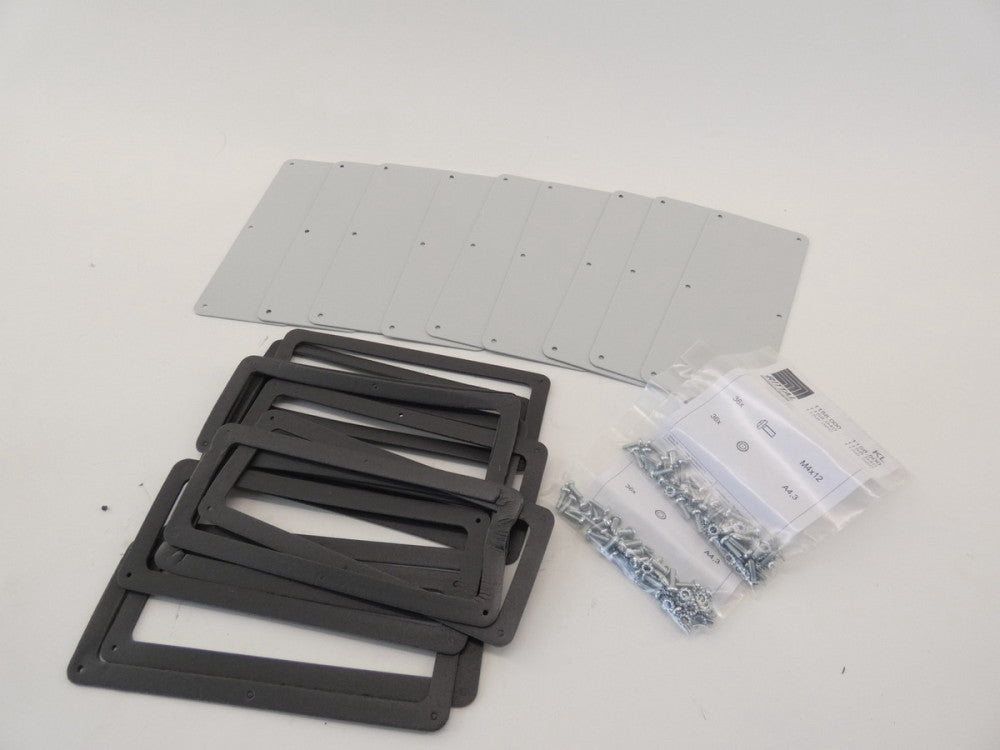*Lot of 9* Rittal 1158.500 Mounting Plate - NEW Surplus!