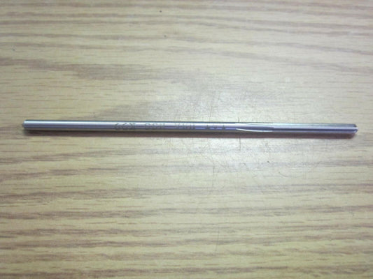  0.1600" x 1-1/8" x 0.1530" x 4-1/2" OAL HSS RH 6-Flute Chucking Reamer NEW