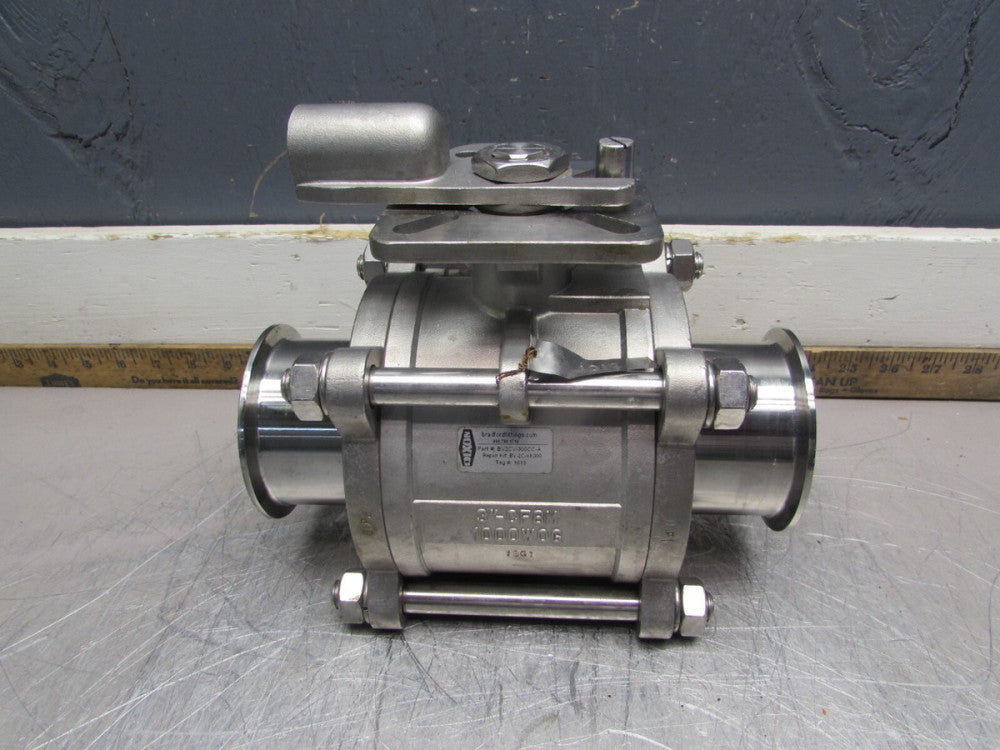 DIXON BV2GG-300CC-A , SANITARY, CF8M, BALL VALVE, 1000 wog, TAKEOUT! MAKE OFFER!