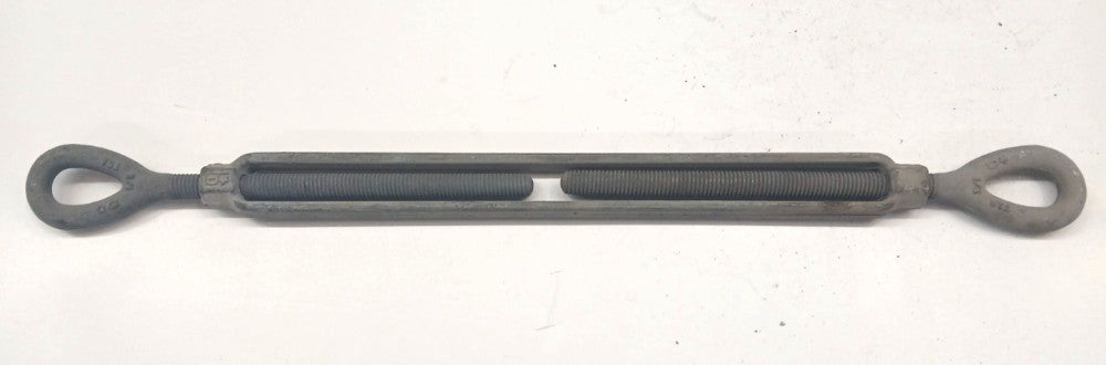 TURNBUCKLE EYE & EYE 20" X 1/2" CAST IRON  ROD LENGTH 7"