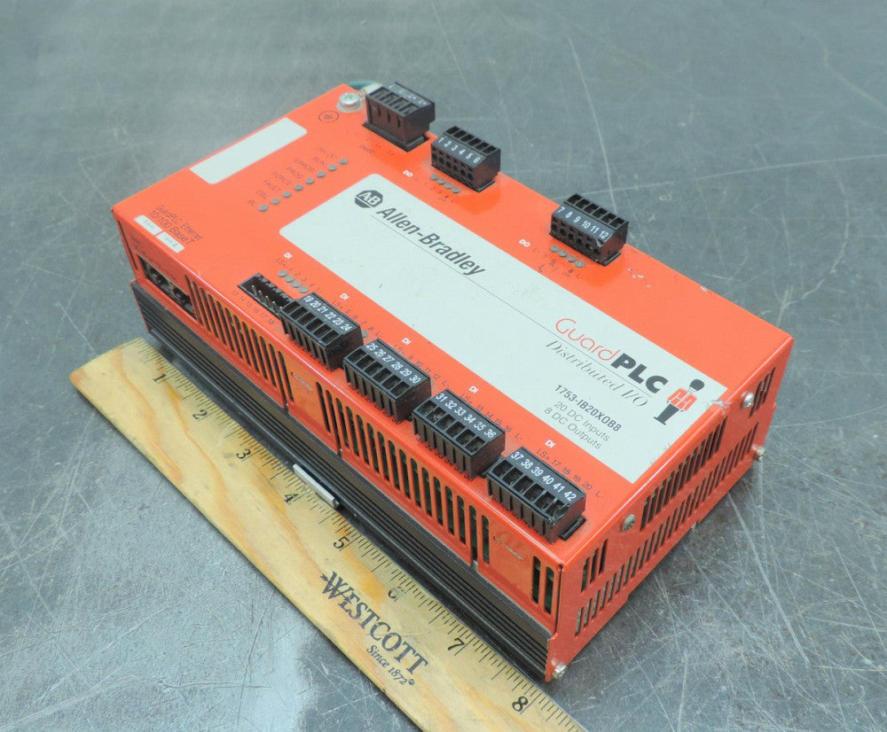 Allen-Bradley AB 1753-IB20XOB8 PlC Processor Unit Programmable Controller