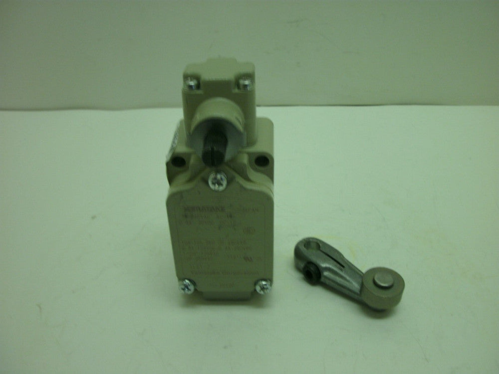 YAMATAKE 1LS1-J LIMIT SWITCH 10A-125,250 OR 480VAC 1HP-250VAC W/LEVER ARM NNB