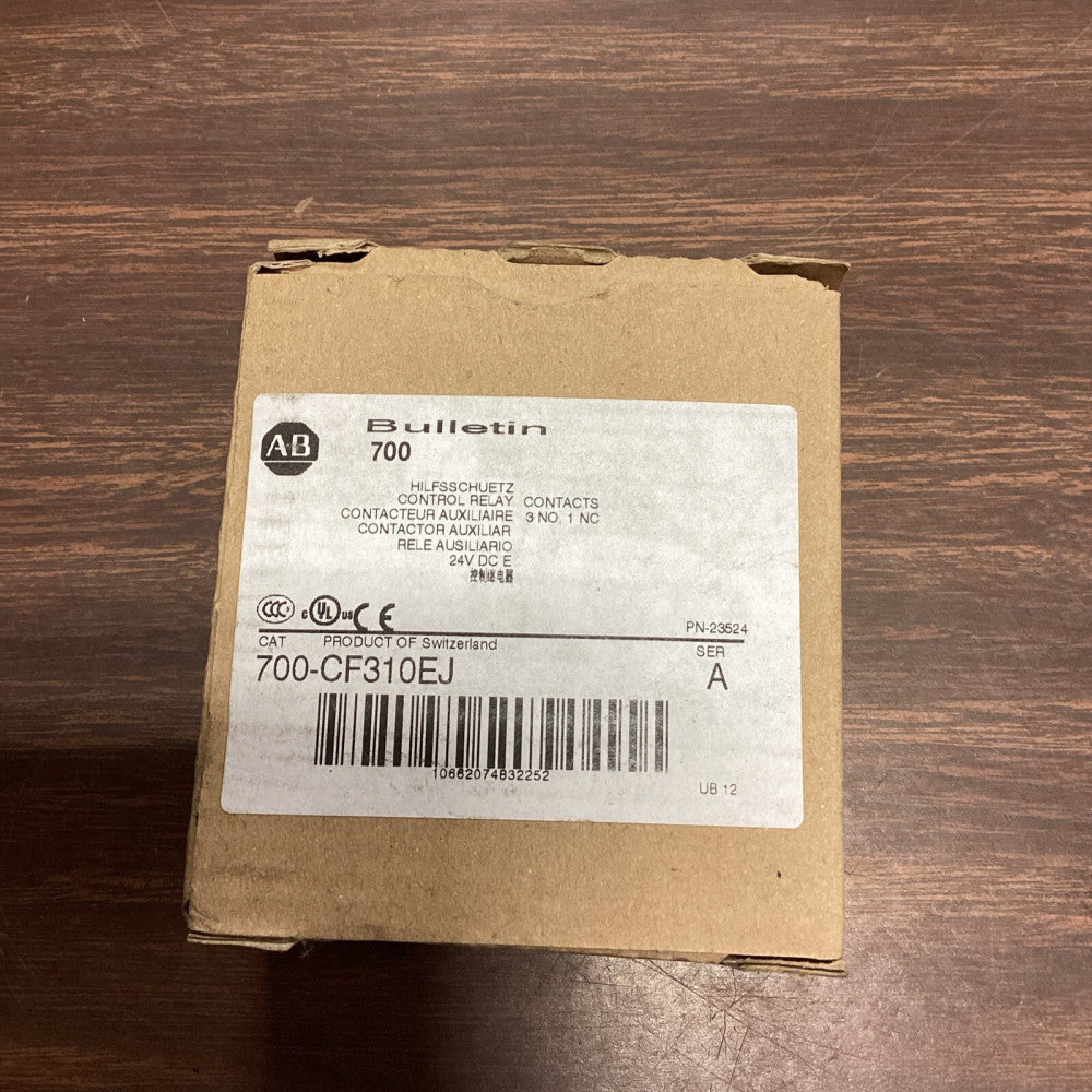 ALLEN BRADLEY 700-CF310EJ SER.A RELAY 24VDC