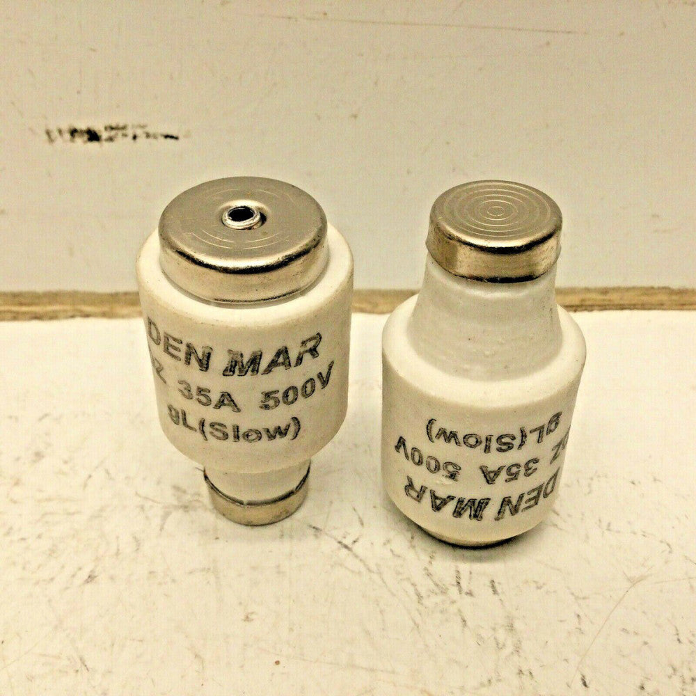 DEN MAR DZ 35A 500V BOTTLE FUSE (2 PACK) gL (Slow)
