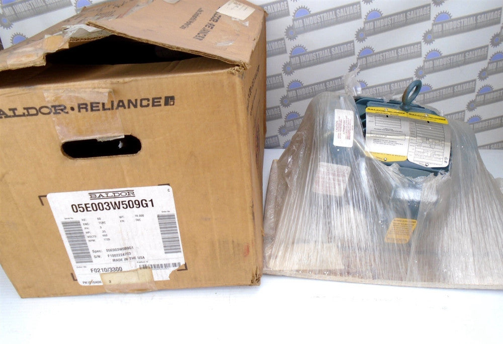 BALDOR - 05E003W509G1 - MOTOR - 460V - .25 HP - 1725 HP - (NEW in BOX)
