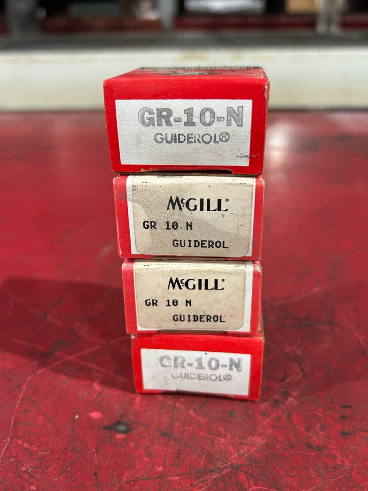 NEW IN BOX LOT OF FOUR MCGILL ROLLER BEARINGS GR 10 N