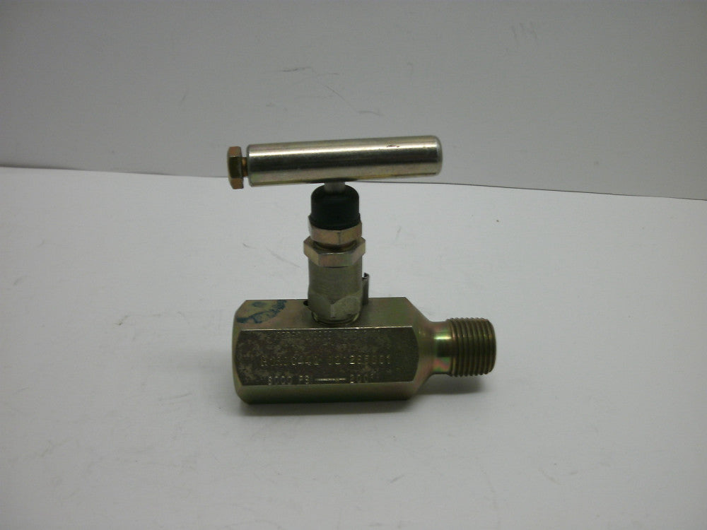 TYCO/ANDERSON H1RDC-44Q FLOW CONTROL VALVE 1/2" MNPT X 1/2 FNPT 6000PSI 200F NNB
