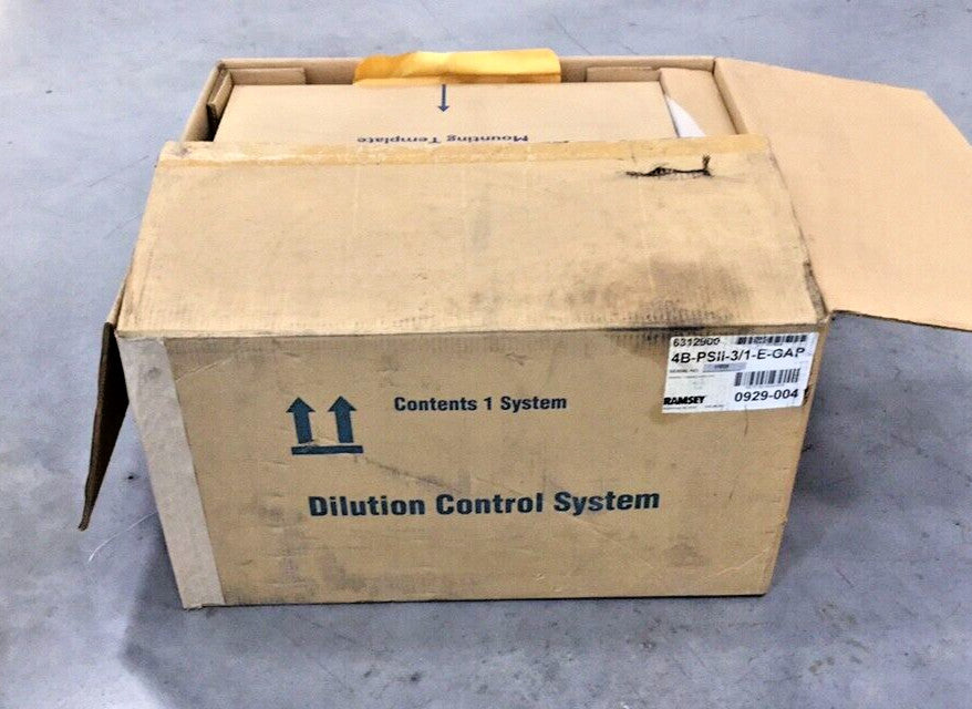 Ramsey 6312900 Used Dispenser 4-Button Dilution Mixing System 4B-PSII-3/1- E-GAP