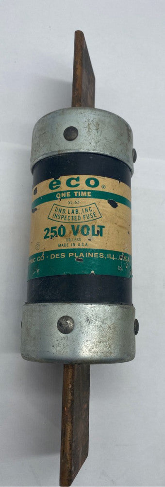 Economy Fuse Div. ECO600 One Time 250V 600Amp 