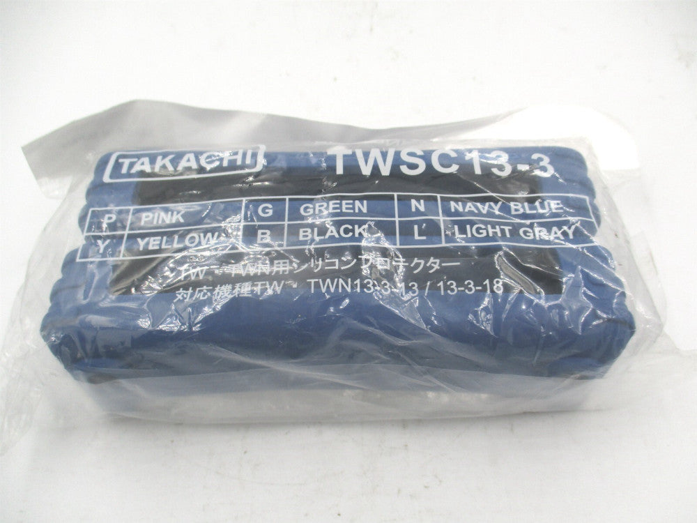 Takachi (Tw13-3-13B) Navy Blue Silicone Rubber Protective Boot for Enclosures 