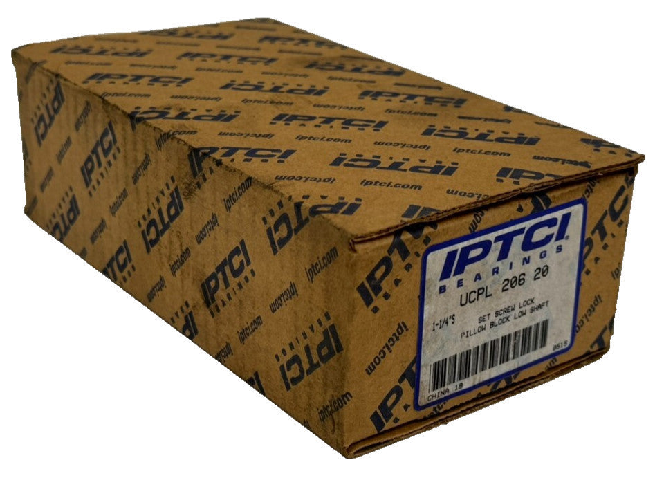 NEW IPTCI UCPL 206 20 PILLOW BLOCK BEARING 1-1/4" UCPL20620