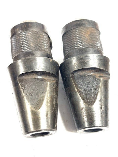 FALCON TOOL HOLDER TIEA-6-10 KWIKLOK PAT. NO. 2,731,273 23/32" QC (LOT OF 2)