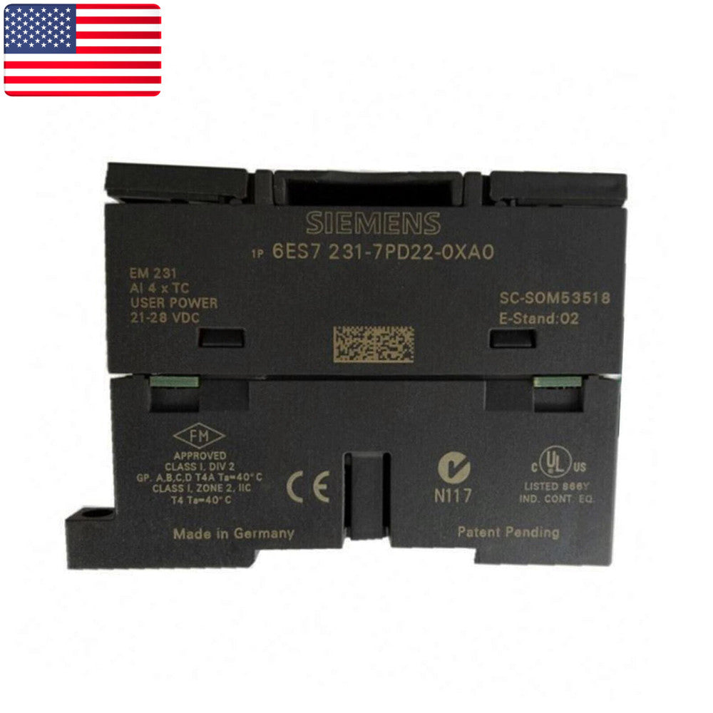 One Brand New SIEMENS 6ES7 231-7PD22-0XA0 Analog Input Module - US Stock