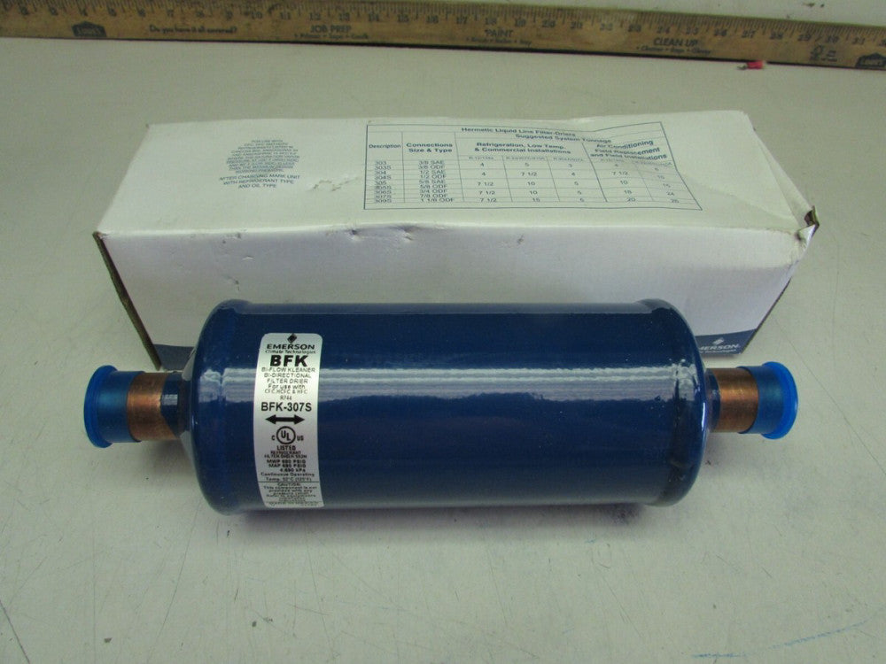  EMERSON BFK-307S HEAT PUMP FILTER DRIER 7/8"ODF SOLDER NEW IN THE BOX M/OFFER