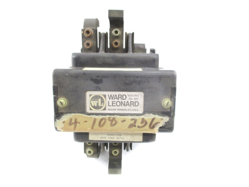 WARD LEONARD RDP9-21100 120V 265A NSNP