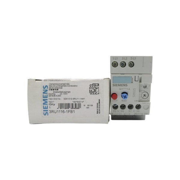 SIEMENS 3RU1116-1FB1 3,5-5,0A NSMP