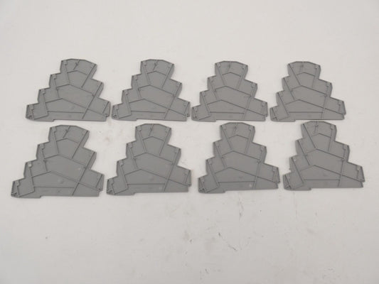 *Lot of 8* Phoenix Contact D-PT 2 5-PE/3L Terminal Block End Cover - NEW Surp...