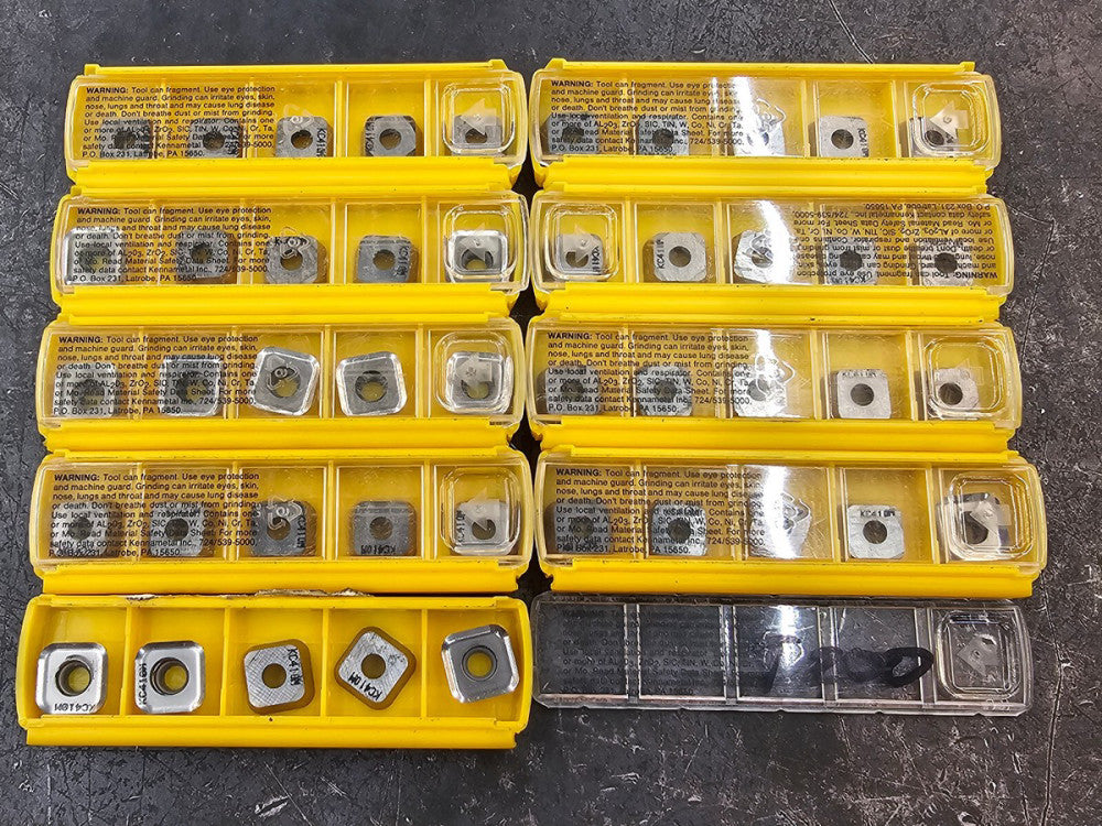 Qty 5 Kennametal SDCT SDCT438FNLE SDCT120432FNLE 2383600 KC410M Carbide Inserts