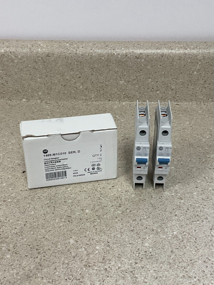 Allen Bradley 1489-M1C010 NEW (Box of 2)