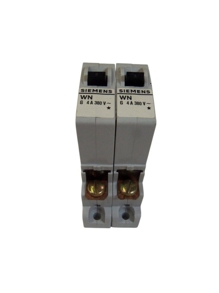 LOT OF 2 SIEMENS WN-G4A 380V UNMP