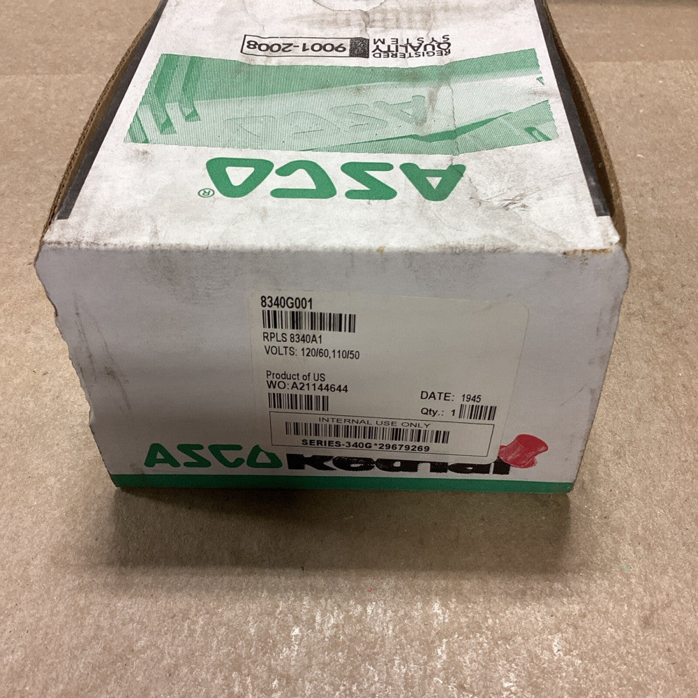 BRAND NEW OEM 8340G001 ASCO REDHAT Solenoid Valve