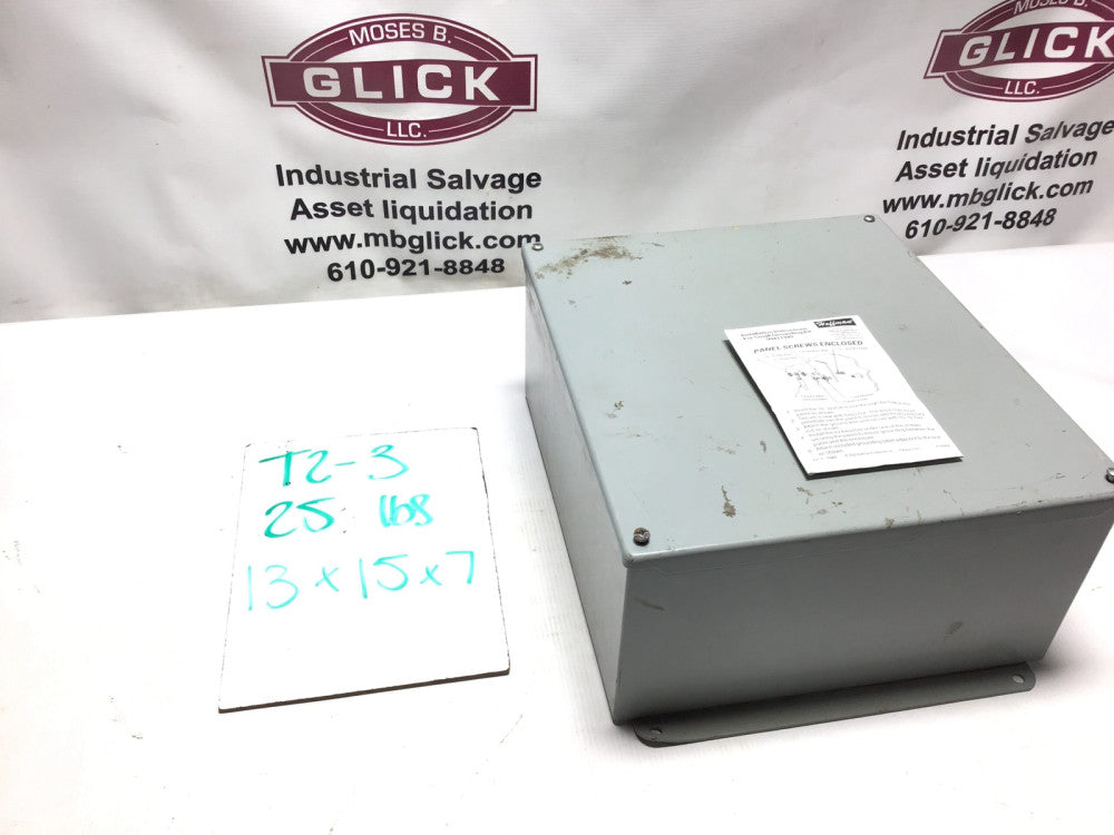 Hoffman A1412SC Junction Box, 14 in H x 12 in W x 6 in D