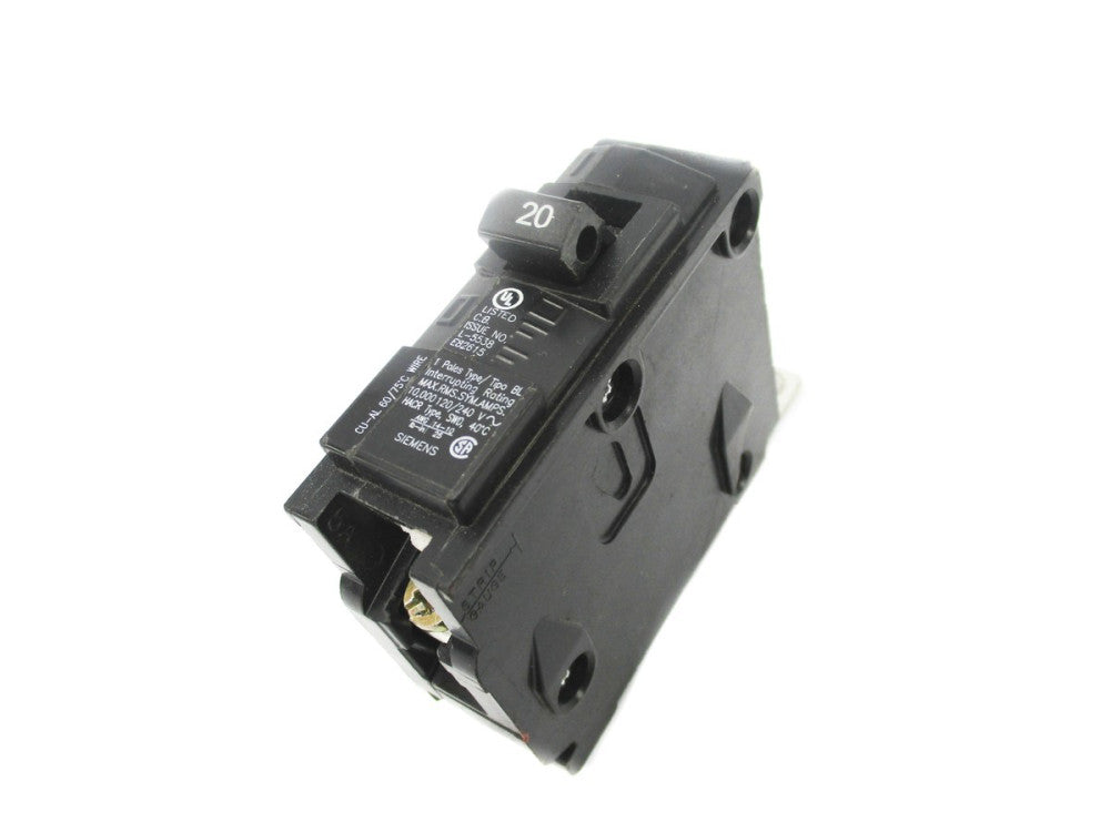 SIEMENS B120 120/240V 20A UNMP