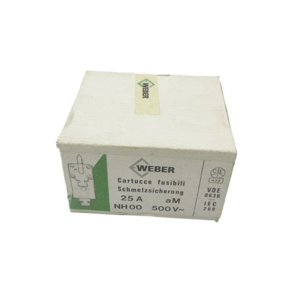 WEBER NH00 500V 25A (PKG OF 3) NSFS