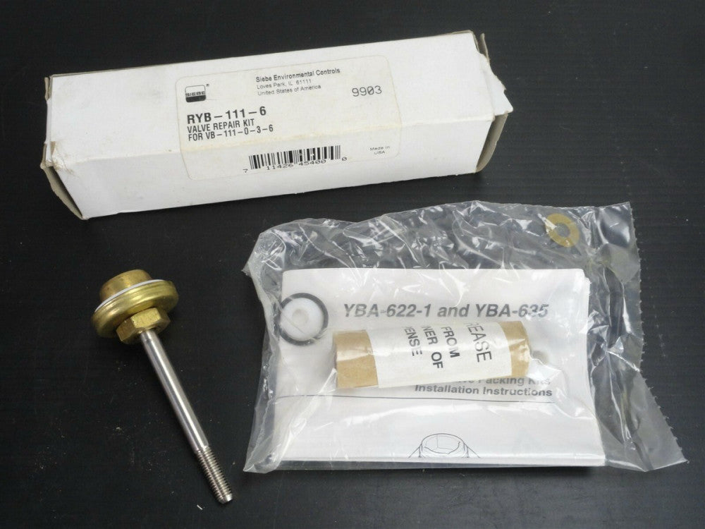 SIEBE ENVIRONMENTAL CONTROLS - RYB-111-6 Valve Repair Kit (NEW in BOX)