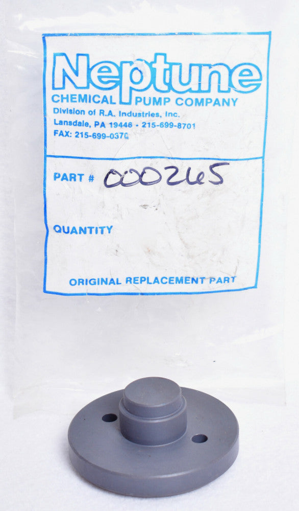 OEM Neptune Pump PVC Suction Valve Cap  000265