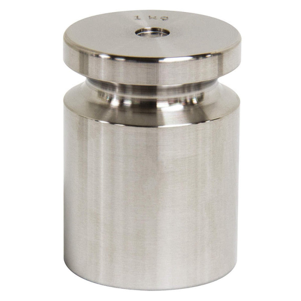 Rice Lake 12513 Stainless Steel Cylindrical Metric Individual Test Weight, 1kg