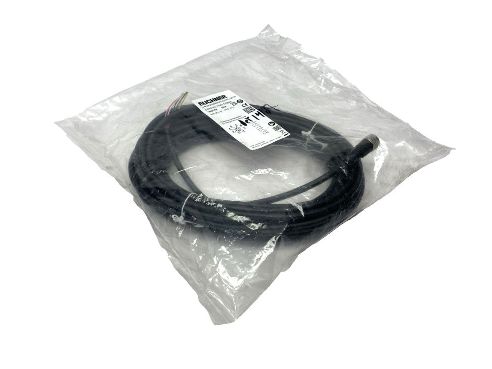 Euchner C-M12F08-08X025PV10,0-MA-100178 Connecting Cable 10m 100178
