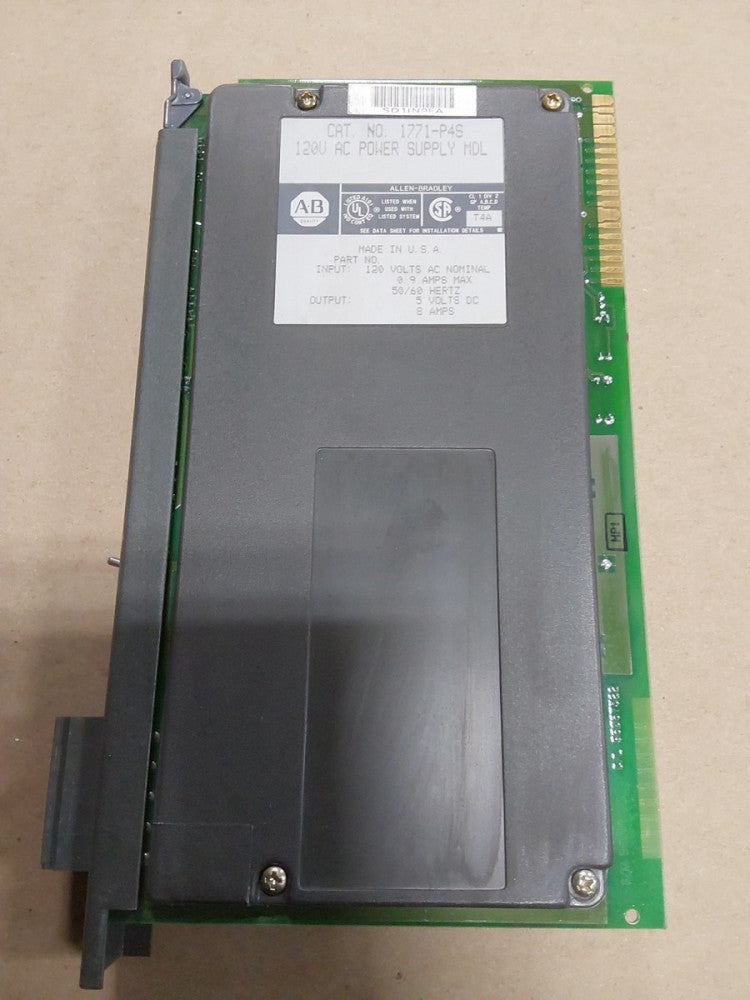 Allen Bradley 1771-P4S 120V AC Power Supply Module