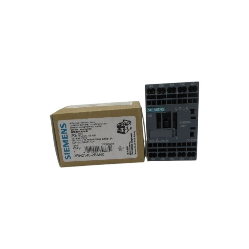 SIEMENS 3RH2140-2BM40 220V NSMP