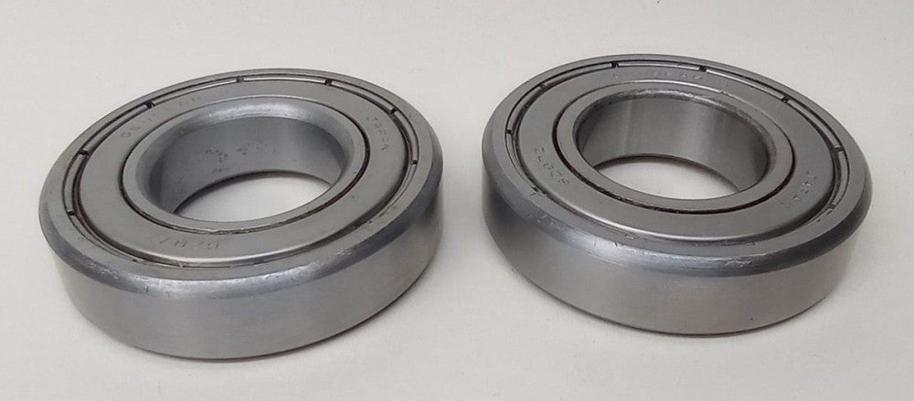 Genbearco 6207Z Ball Bearing Deep Groove 35X72X17mm Single Shield (Pack of 2)