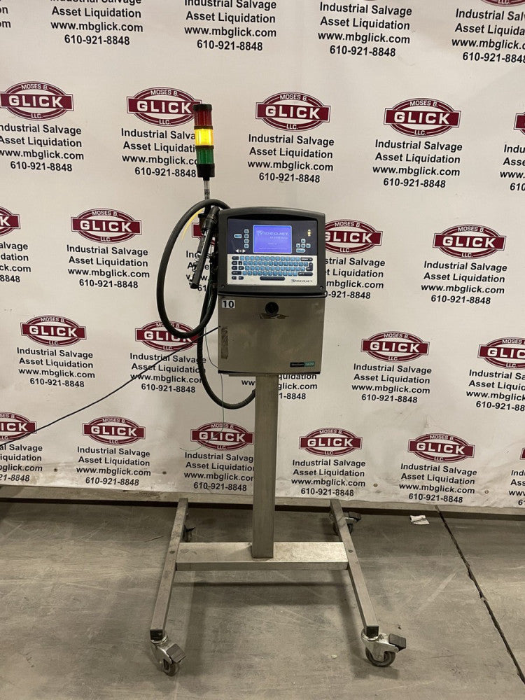 Used VideoJet 1620 InkJet Coding Machine 100-120/200-240V 392174-490