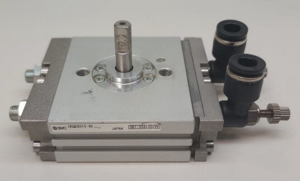 SMC CRQ2BS15-90 Used Compact Rotary Actuator