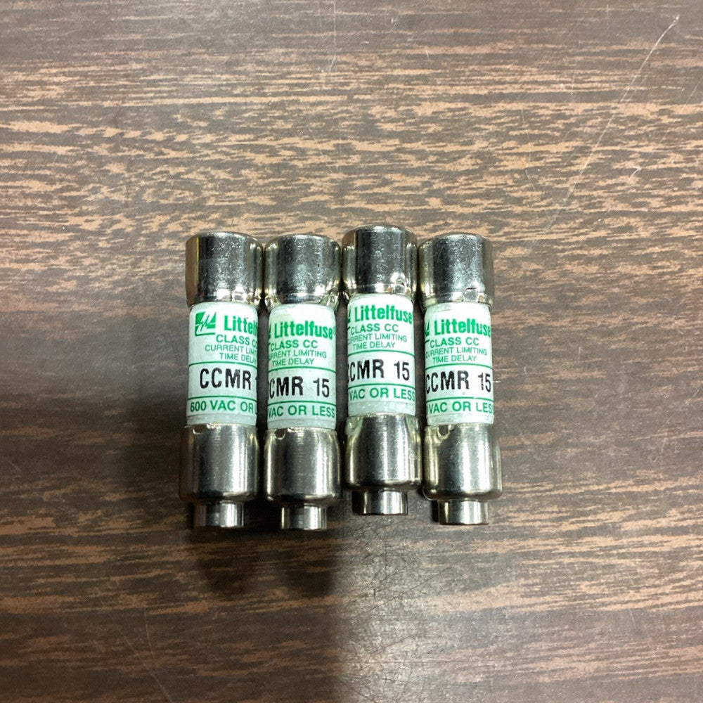 Littelfuse CCMR-15 Time Delay Fuse CLASS CC 15 AMP