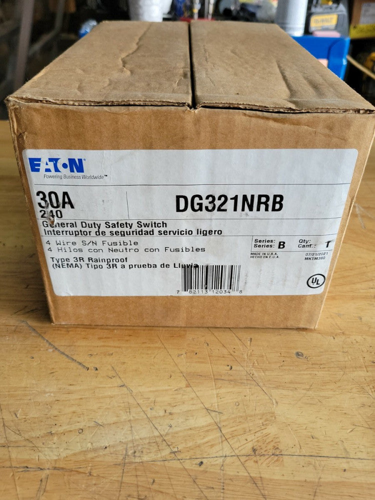 Eaton DG321NRB Safety Switch - Gray