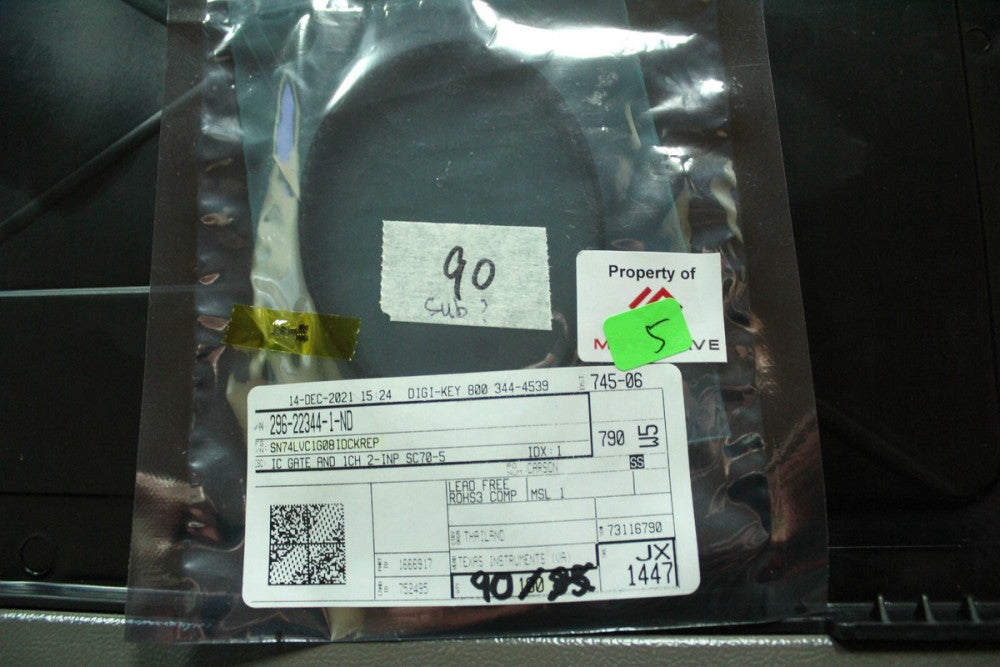90 NEW TEXAS INSTRUMENTS AND GATE IC CIRCUITS SN74LVC1G08IDCKREP