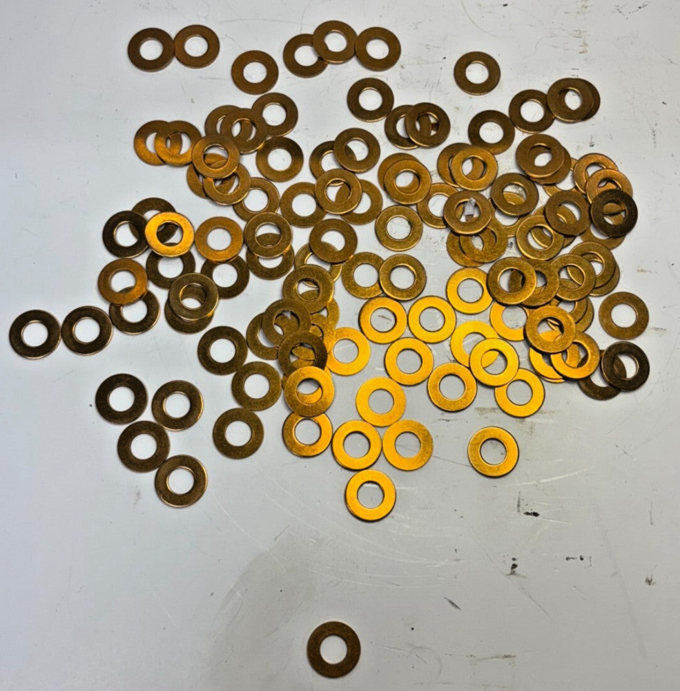 BRUNDY DURIUM SILICON BRONZE WASHER 3/8IN BSHF 060059-BUR LOT OF 162