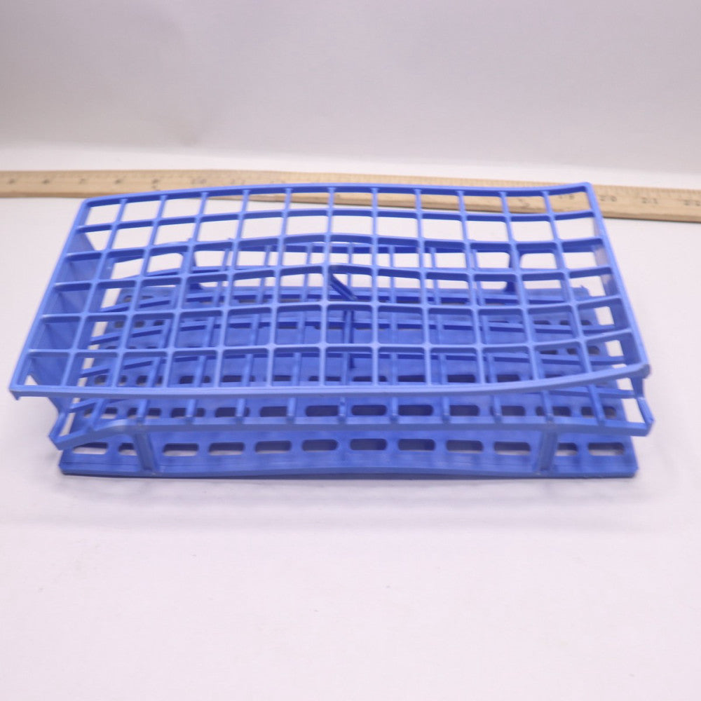 Thermo Scientific Unwire Test Tube Rack Blue PP 2-3/4" X 5" X 9-3/4" 5976-0316