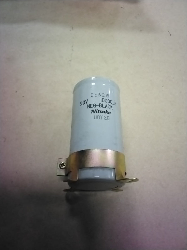 Nitsuko CE62W 10000uF 50V Aluminum Electrolytic Snap In Capacitor