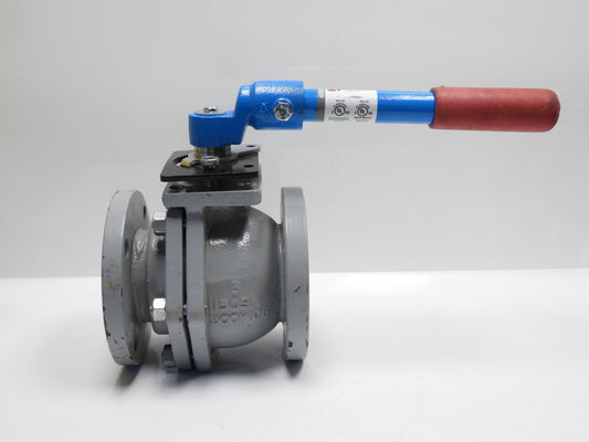 3" American Valve 4000D Ductile Iron Flanged Ball Valve 4000-D 300WOG