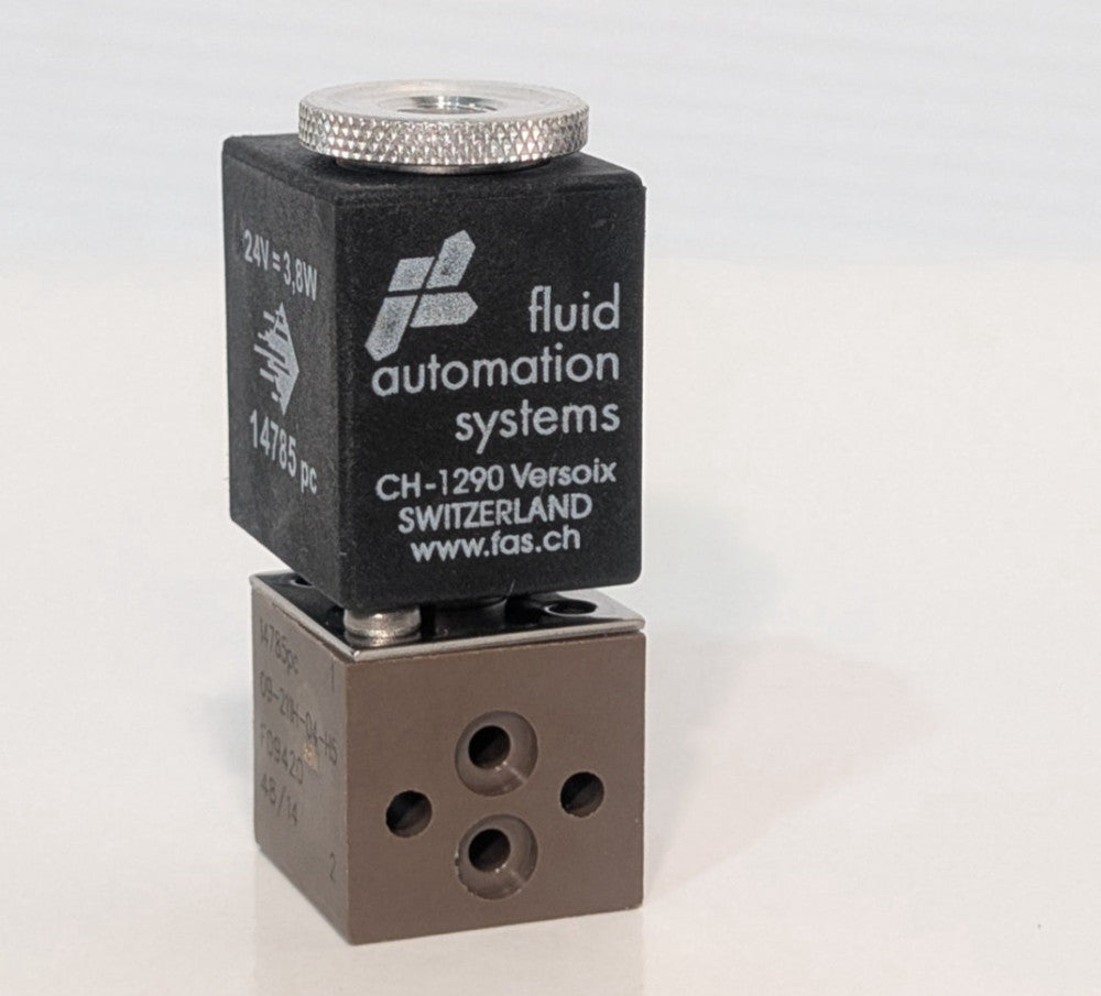 Fluid Automation Systems CH-1290 solenoid valve, 24V coil, 09-211H-04-H5