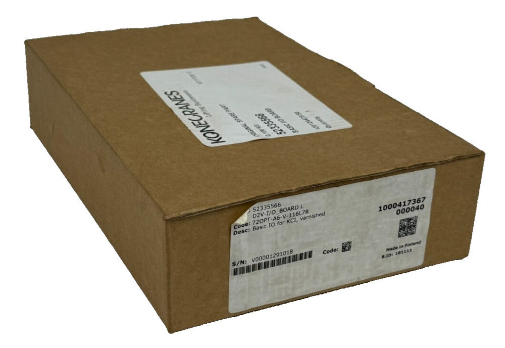 NEW KONECRANES 52335566 BASIC I/O BOARD D2V-I/O 72OPT-A6-V-116L7R