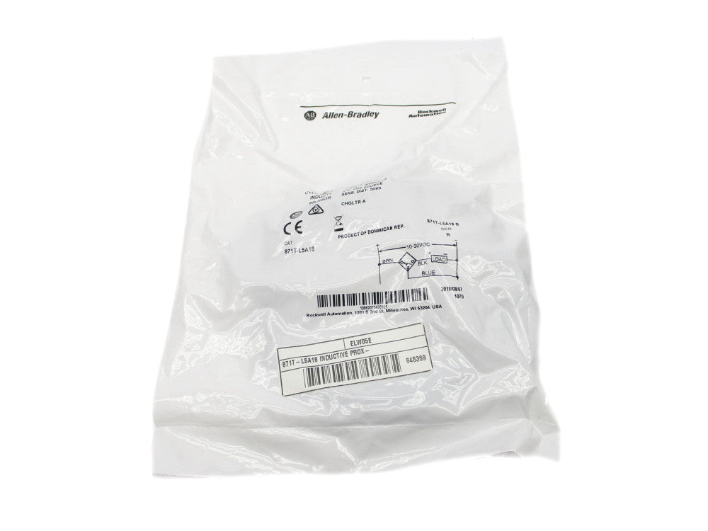 ALLEN BRADLEY 871T-L5A18 SER. B 10-30VDC NSMP