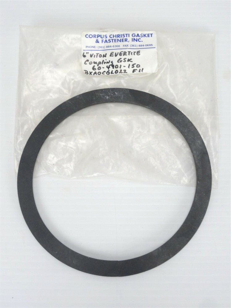  6" VITON EVERTITE CAM GASKET - 1/4" Thick - BXAOCGL022 / 60-4901-150 (NEW)