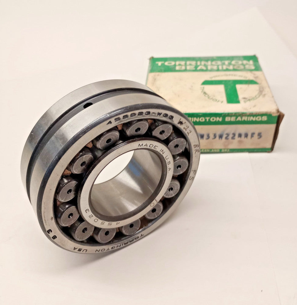 Torrington 45SD23W22BRF5 Spherical Roller Bearing USA 45x100x36mm 22309W33/W22F5