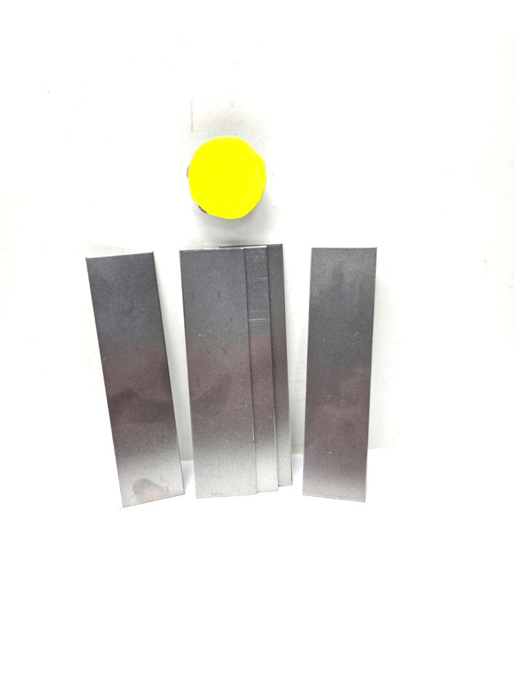 Q-PANEL TEST SUBSTRATES 1" X 4" X 1mm THICK ***LOT OF 5